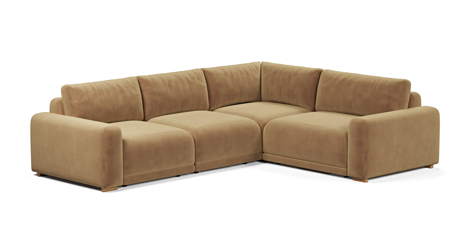 Carle 299 x 234 Minderli Köşe Çift Kollu - Kadife - Image 10