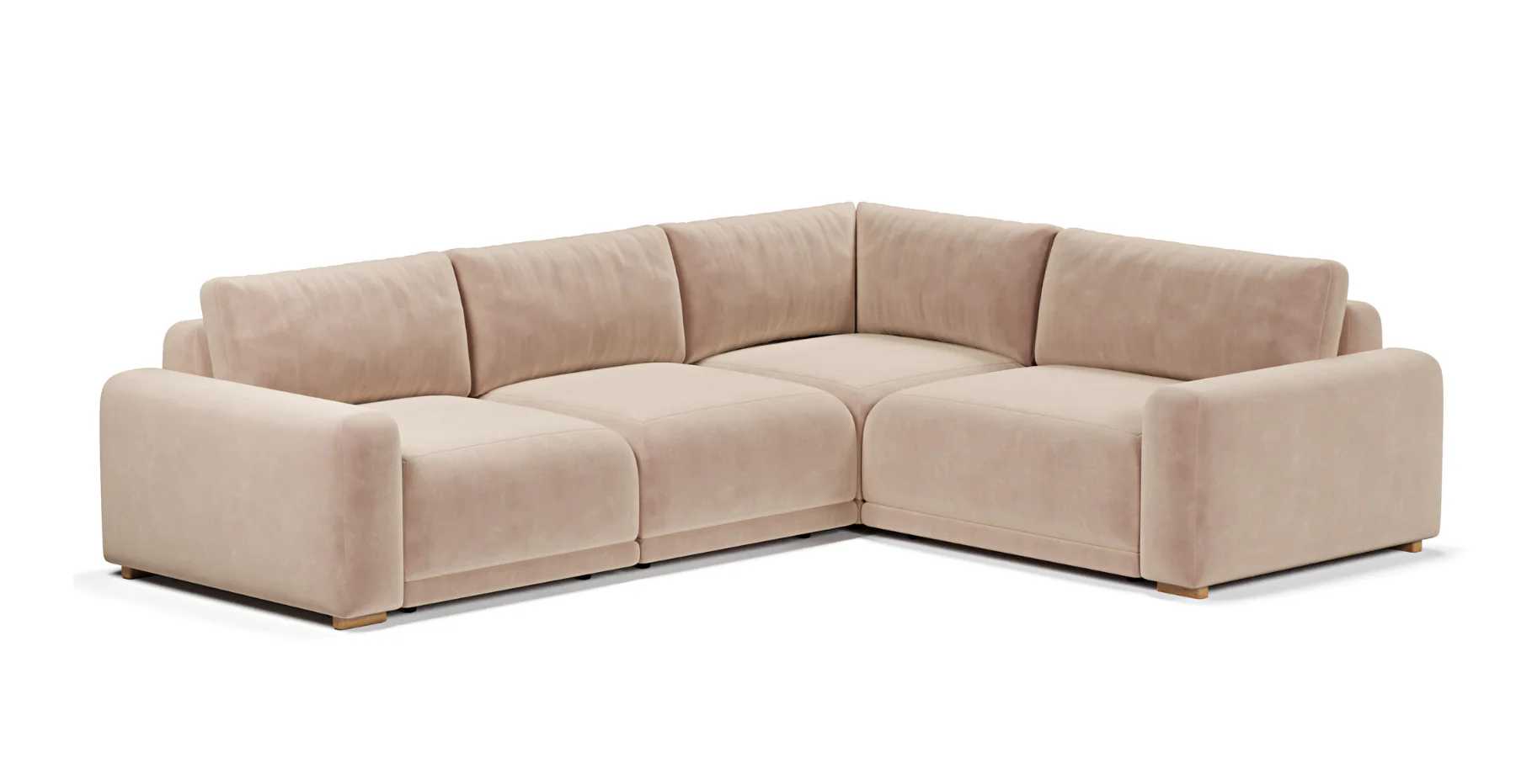 Carle 299 x 234 Minderli Köşe Çift Kollu - Kadife - Image 11