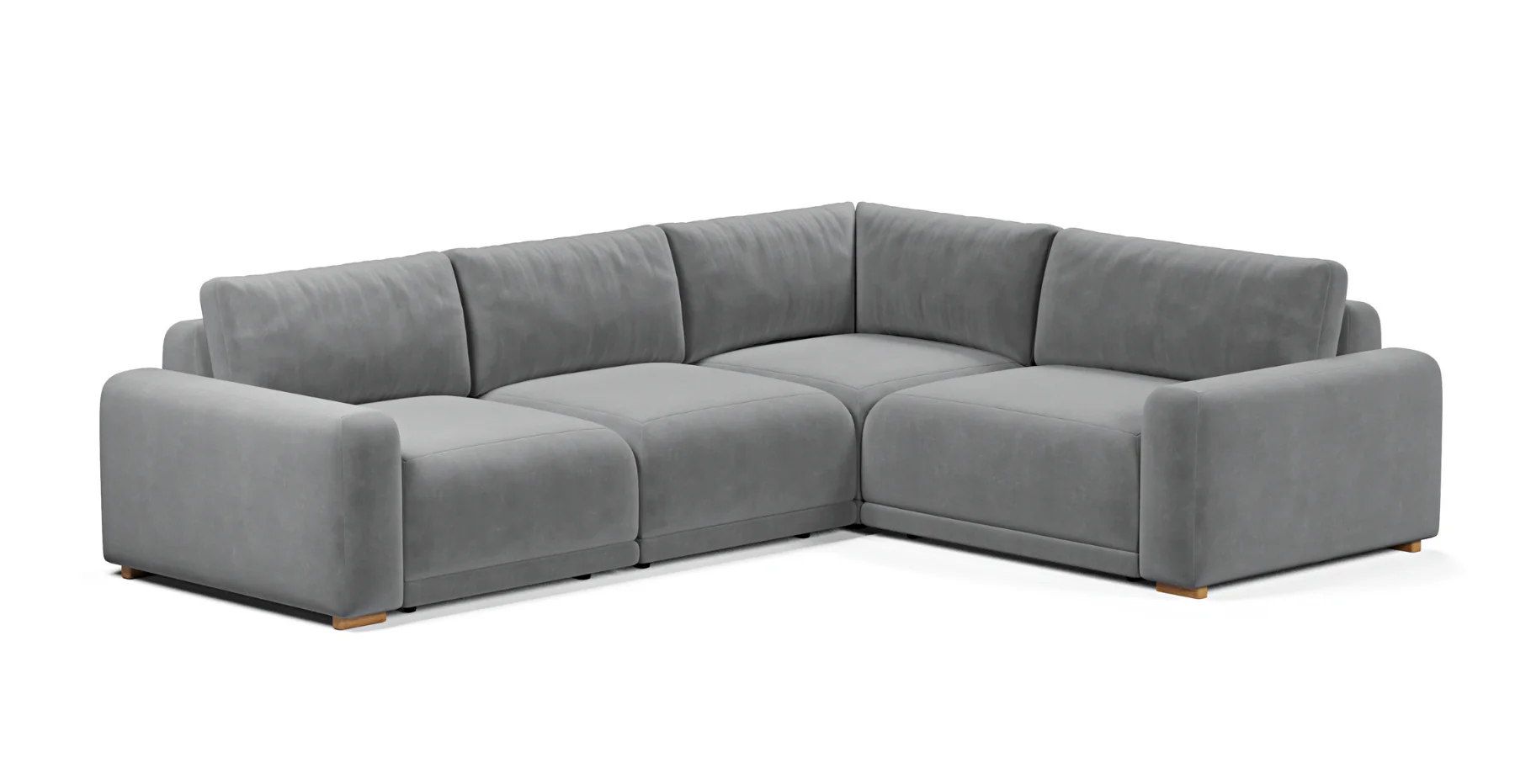 Carle 299 x 234 Minderli Köşe Çift Kollu - Kadife - Image 12