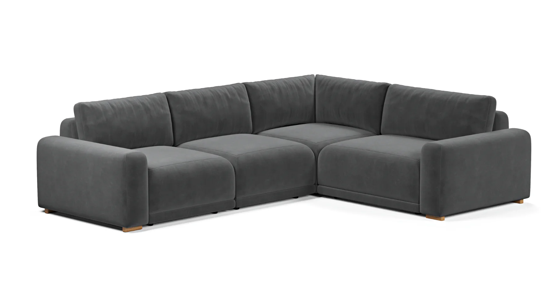 Carle 299 x 234 Minderli Köşe Çift Kollu - Kadife - Image 13