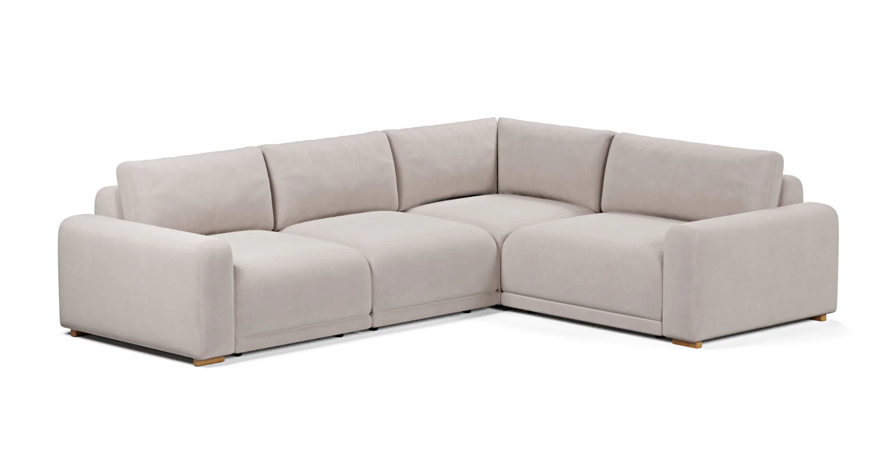 Carle 299 x 234 Minderli Köşe Çift Kollu - Kadife - Image 7