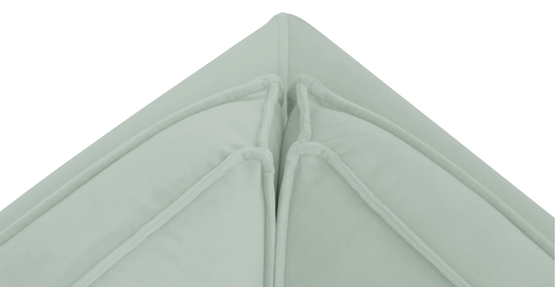 Klem 210 x 210 Köşe Ahşap Ayak - Kadife - Image 100