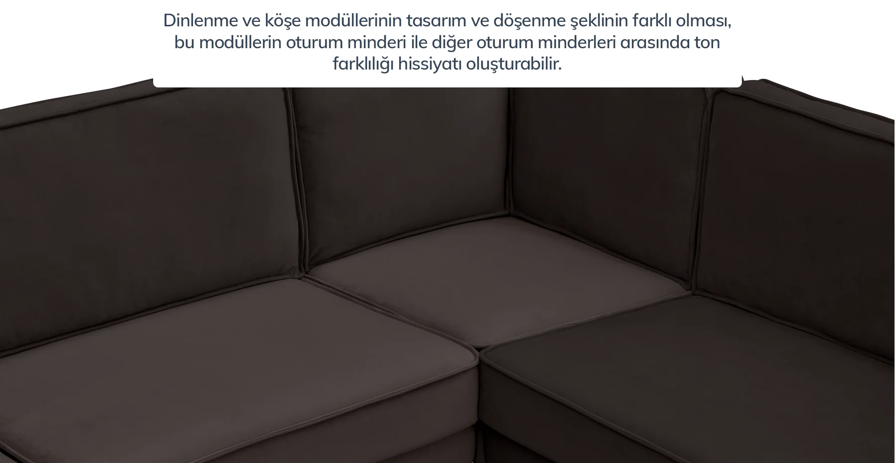 Klem 210 x 210 Köşe Ahşap Ayak - Kadife - Image 179