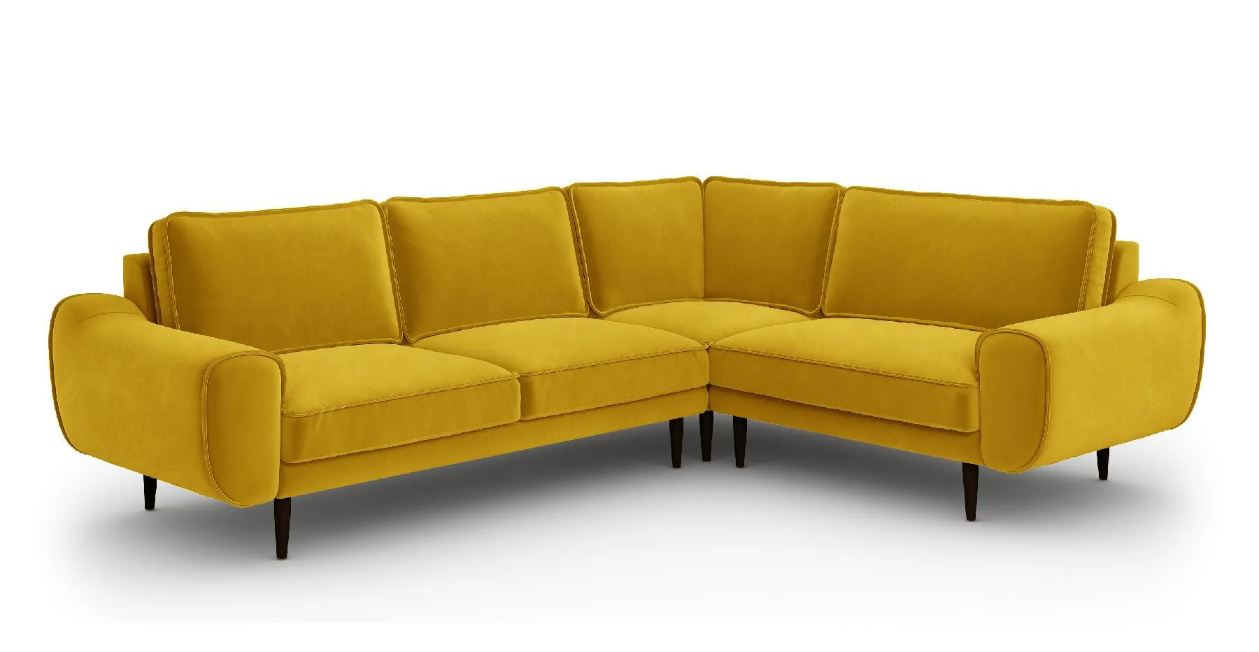 Klem 210 x 264 Köşe Ahşap Ayak - Kadife - Image 12