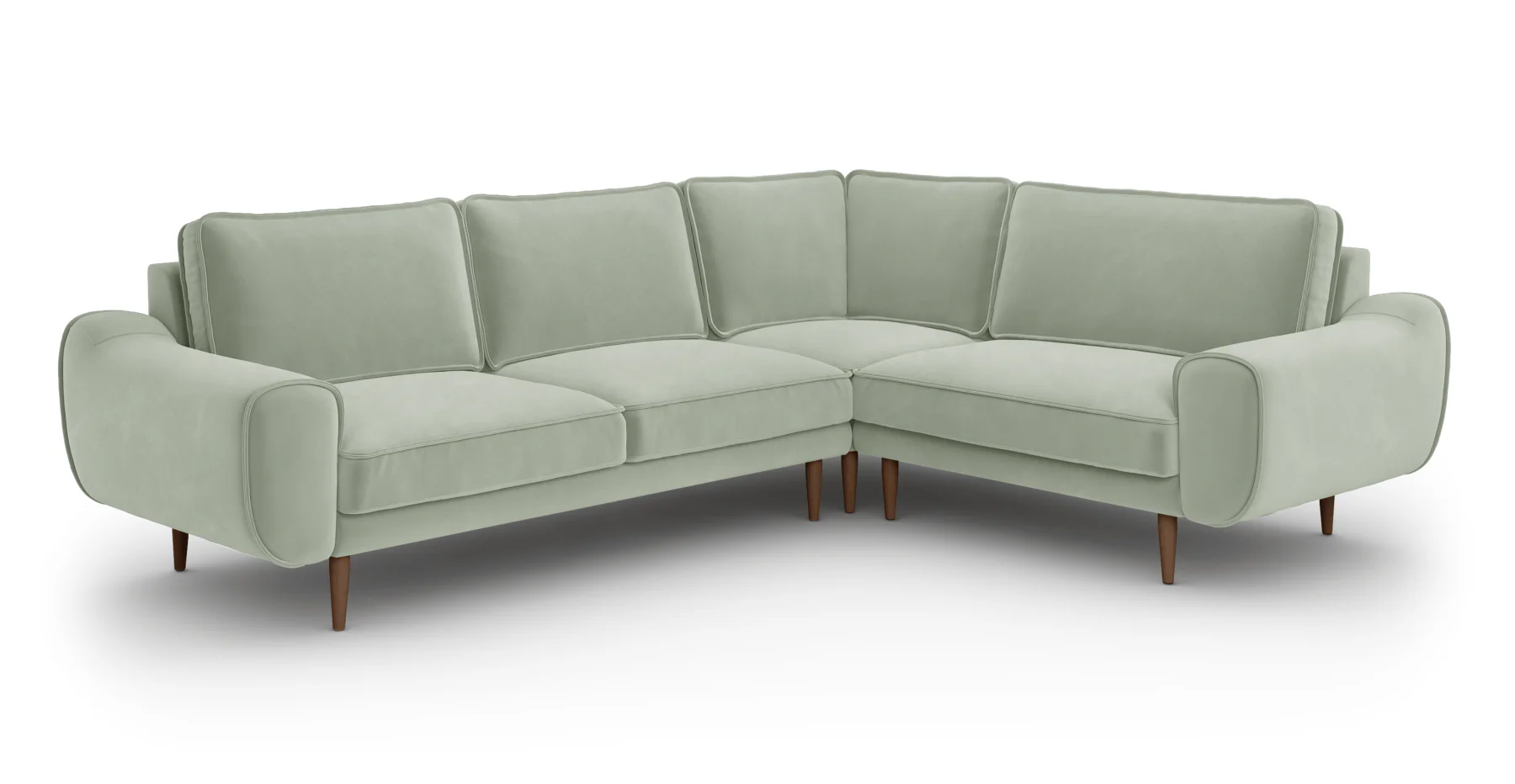 Klem 210 x 264 Köşe Ahşap Ayak - Kadife - Image 19