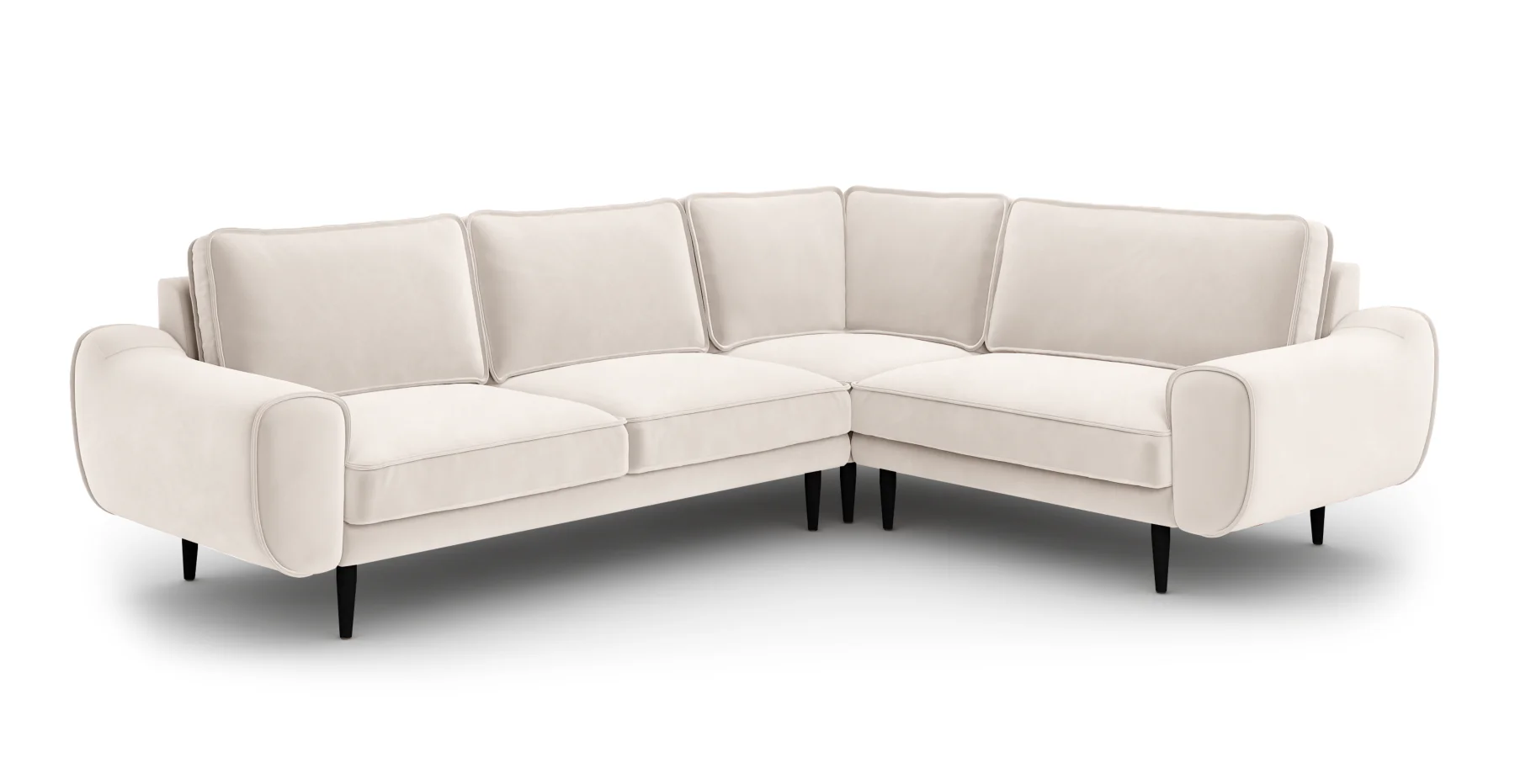 Klem 210 x 264 Köşe Ahşap Ayak - Kadife - Image 38