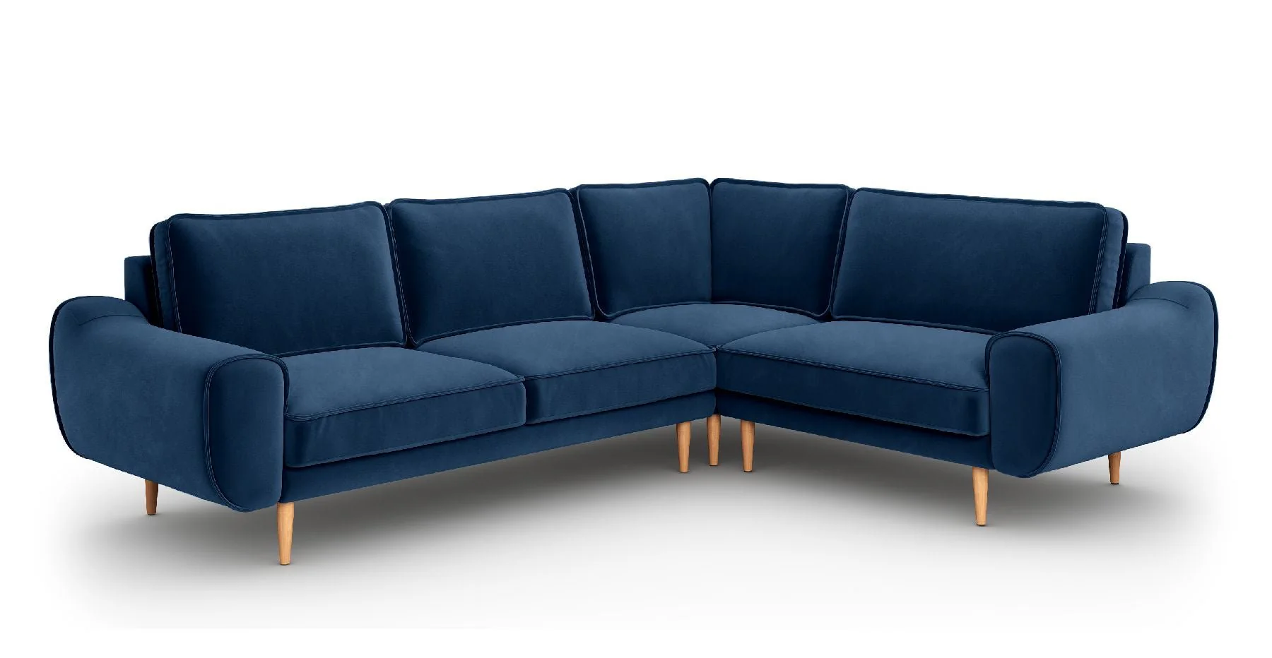 Klem 210 x 264 Köşe Ahşap Ayak - Kadife - Image 5