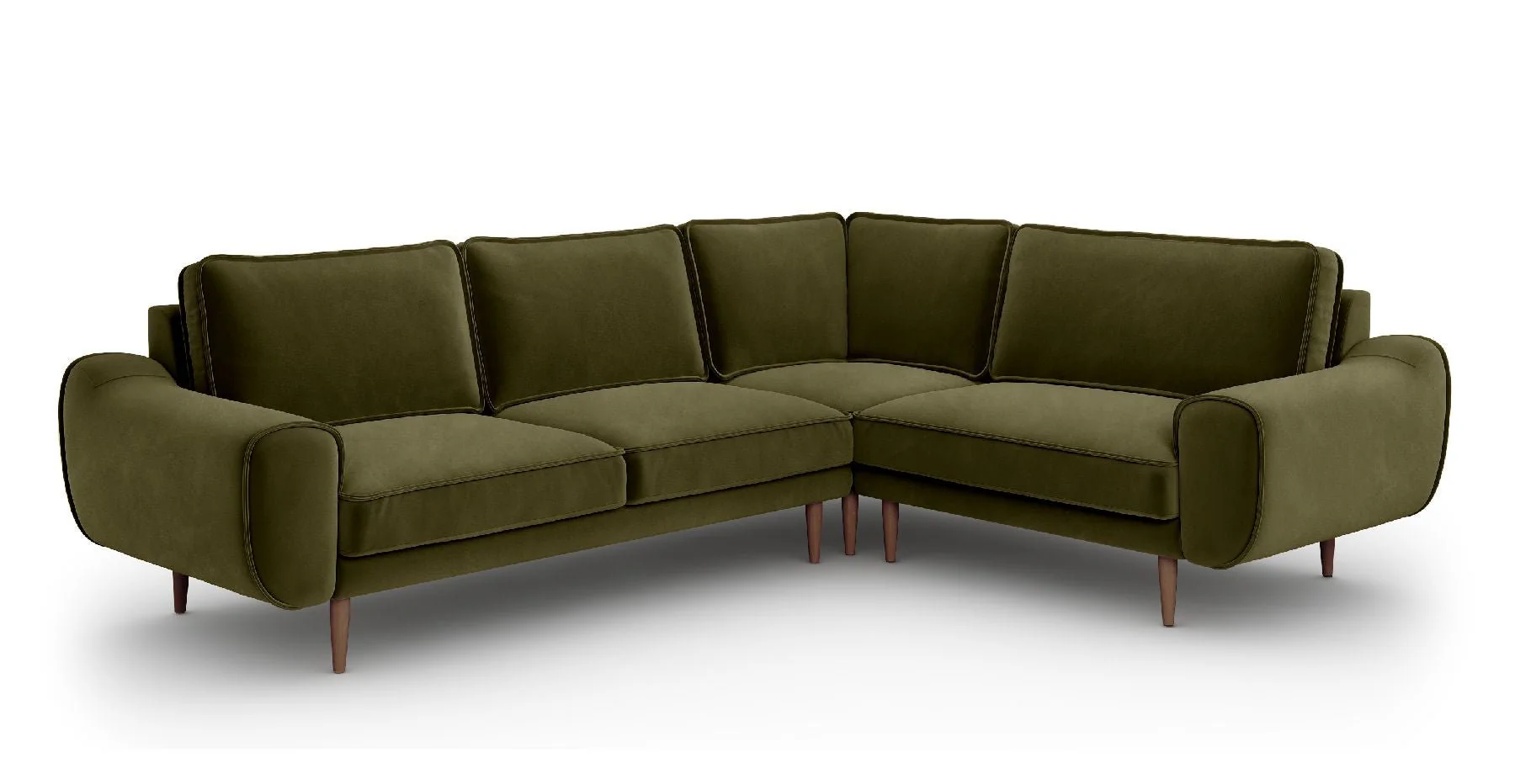 Klem 210 x 264 Köşe Ahşap Ayak - Kadife - Image 7