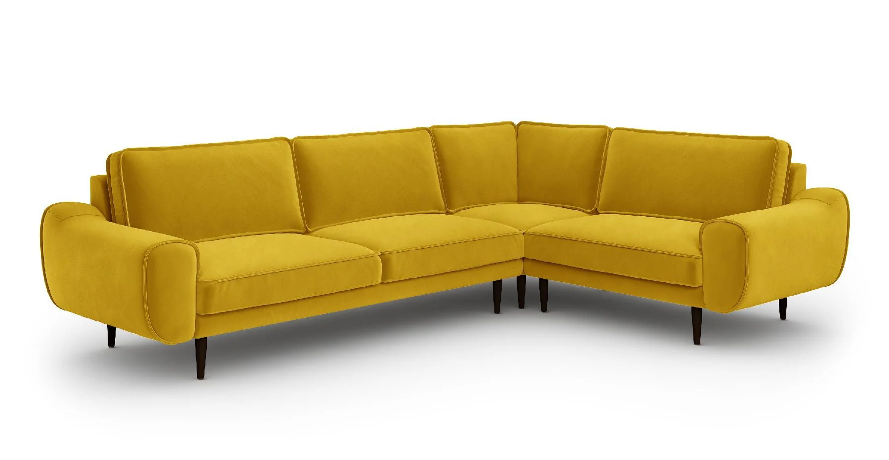 Klem 210 x 290 Köşe Ahşap Ayak - Kadife - Image 11