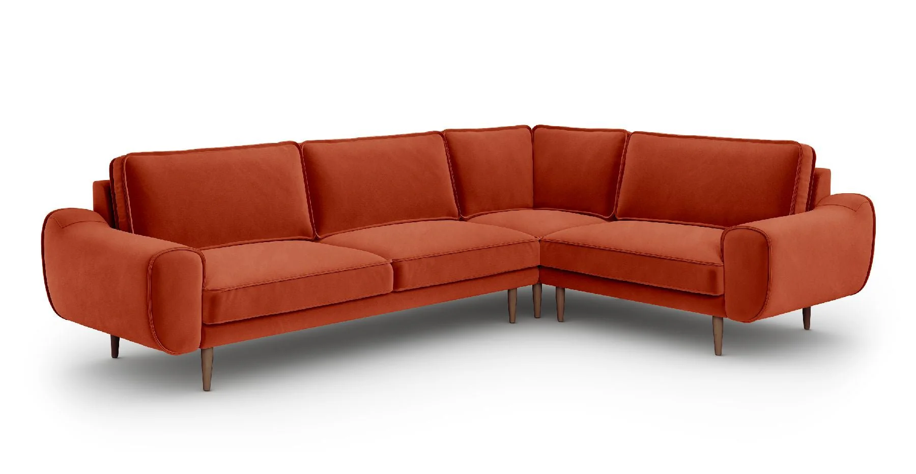 Klem 210 x 290 Köşe Ahşap Ayak - Kadife - Image 12