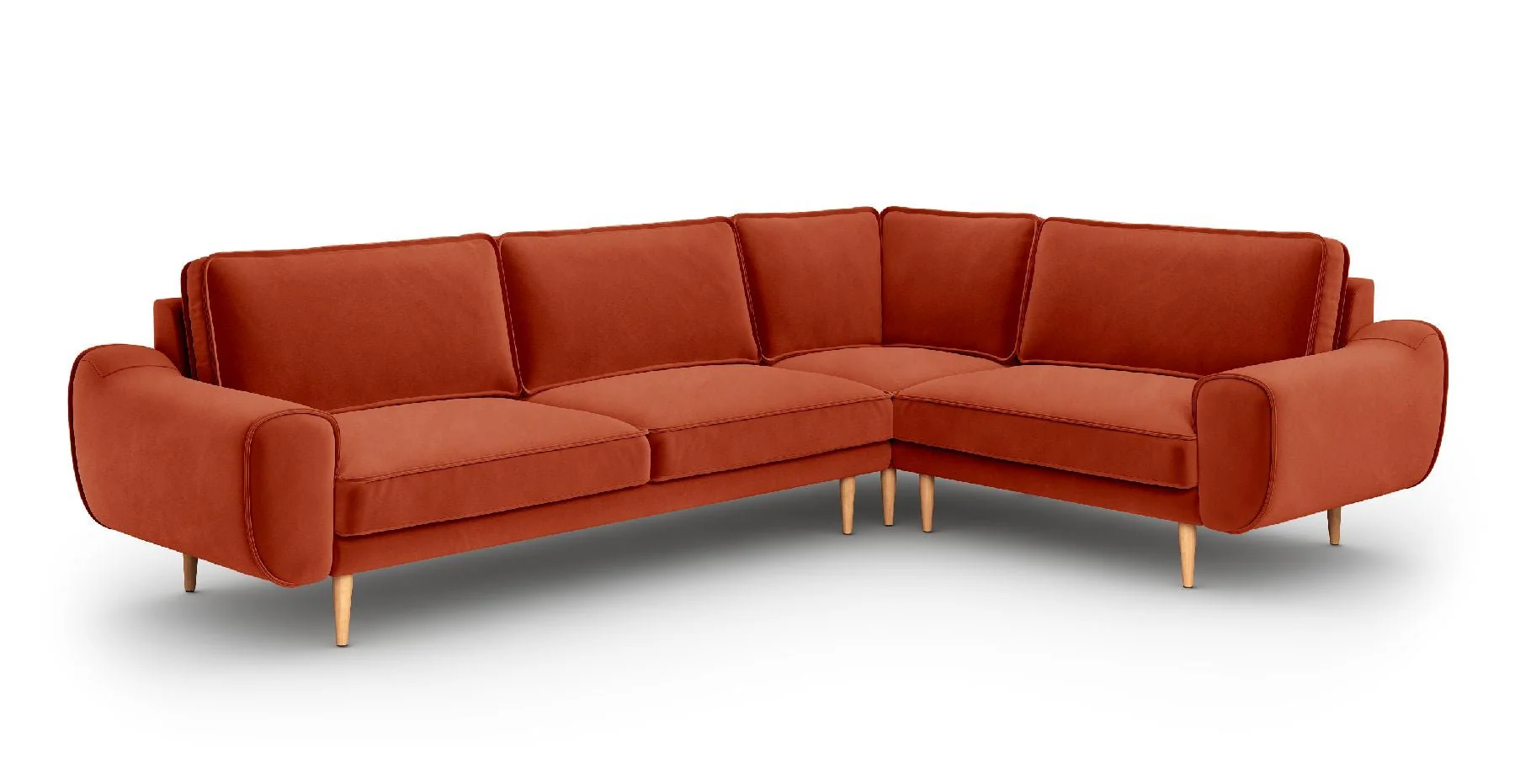 Klem 210 x 290 Köşe Ahşap Ayak - Kadife - Image 13