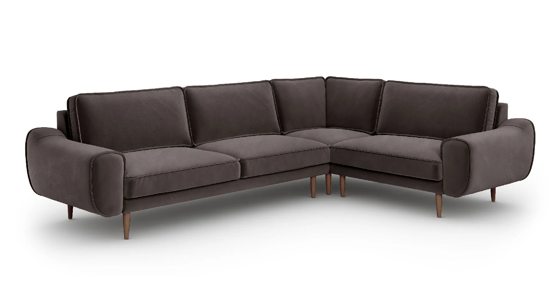Klem 210 x 290 Köşe Ahşap Ayak - Kadife - Image 15