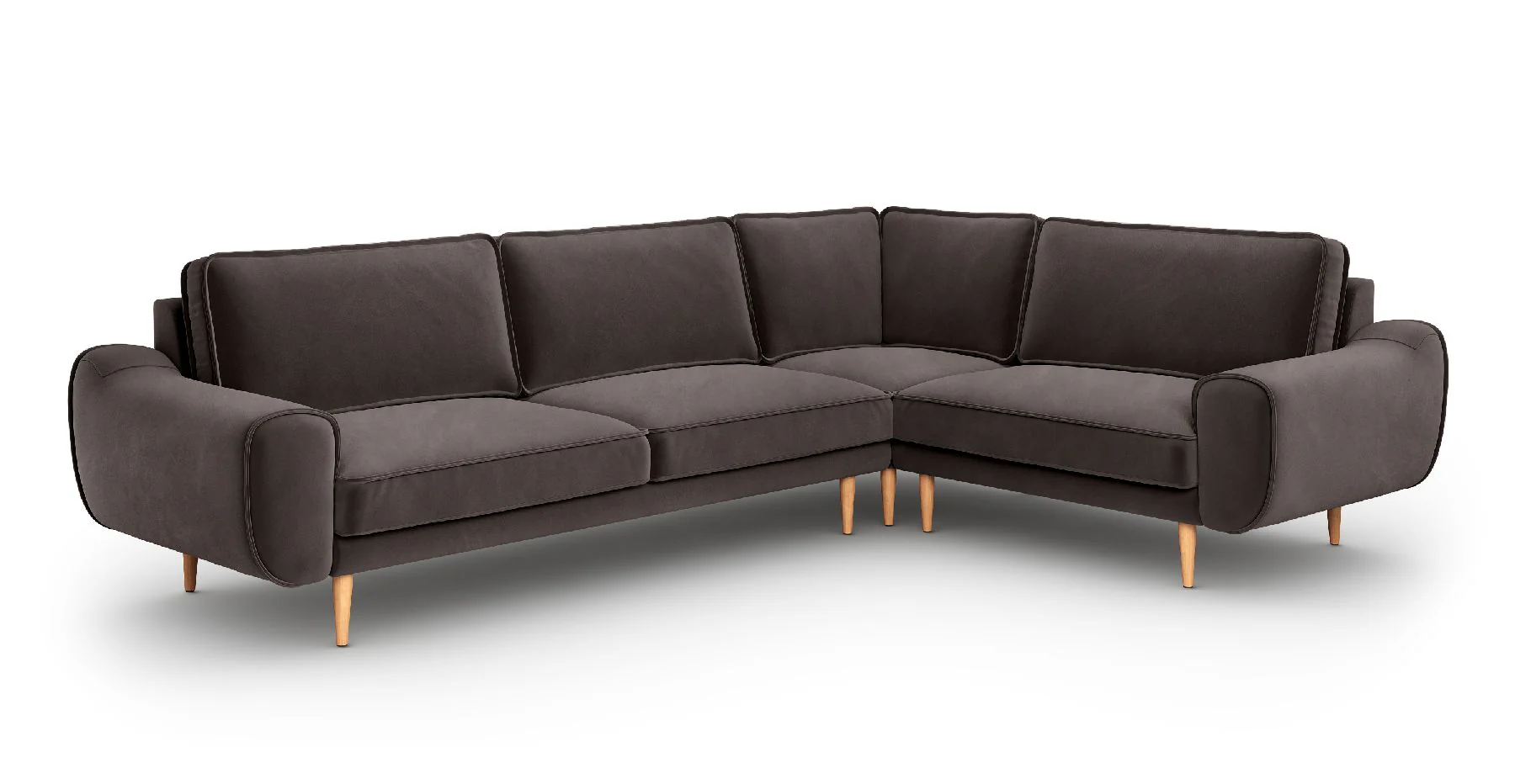 Klem 210 x 290 Köşe Ahşap Ayak - Kadife - Image 16