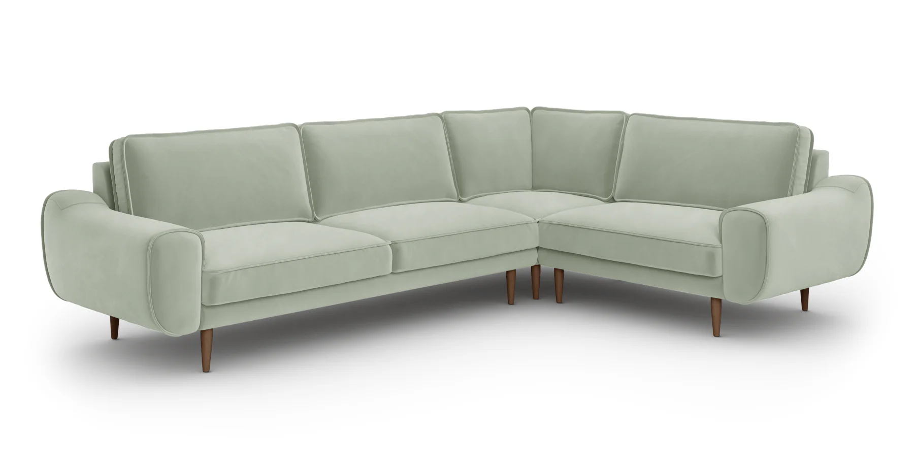 Klem 210 x 290 Köşe Ahşap Ayak - Kadife - Image 21