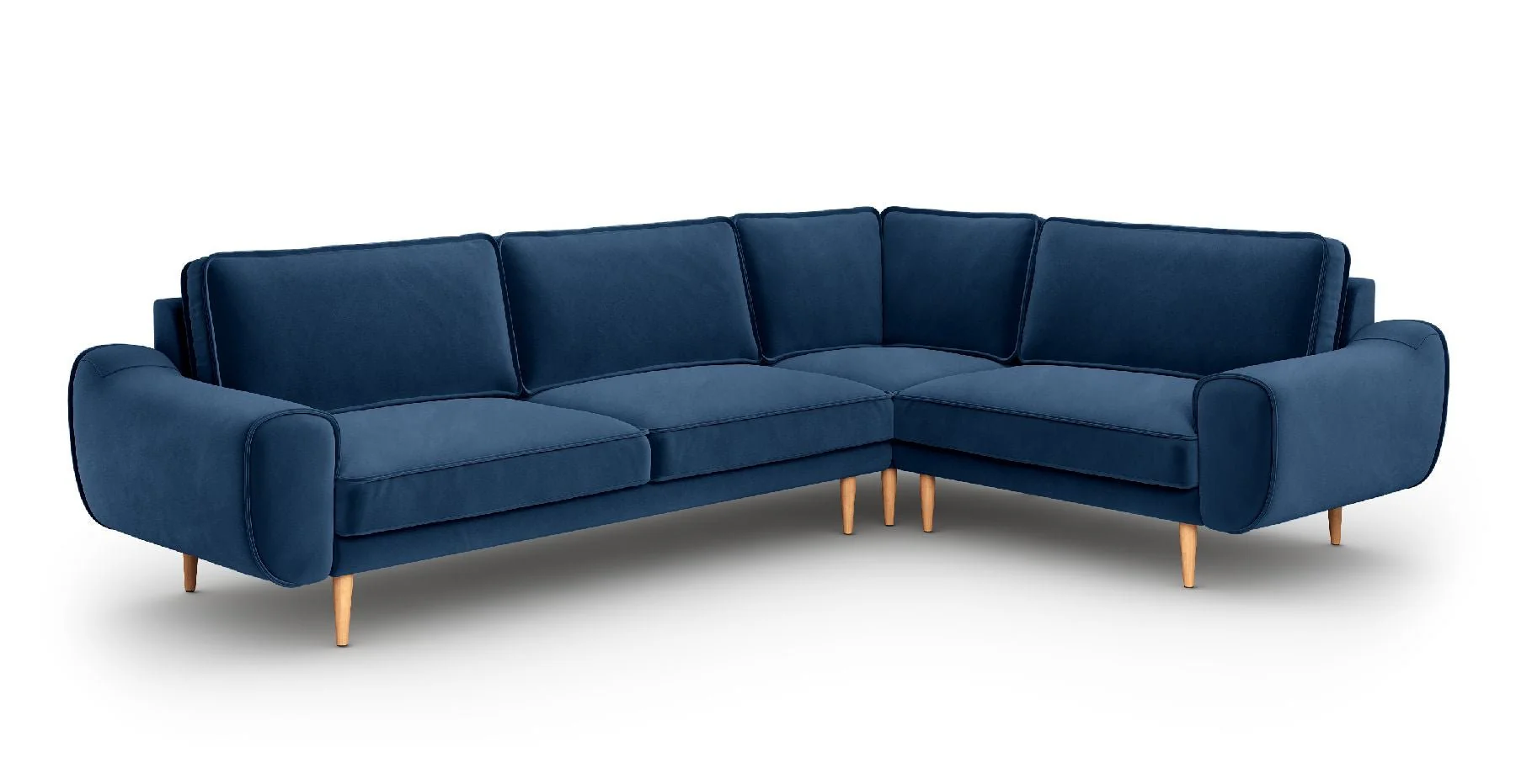 Klem 210 x 290 Köşe Ahşap Ayak - Kadife - Image 4