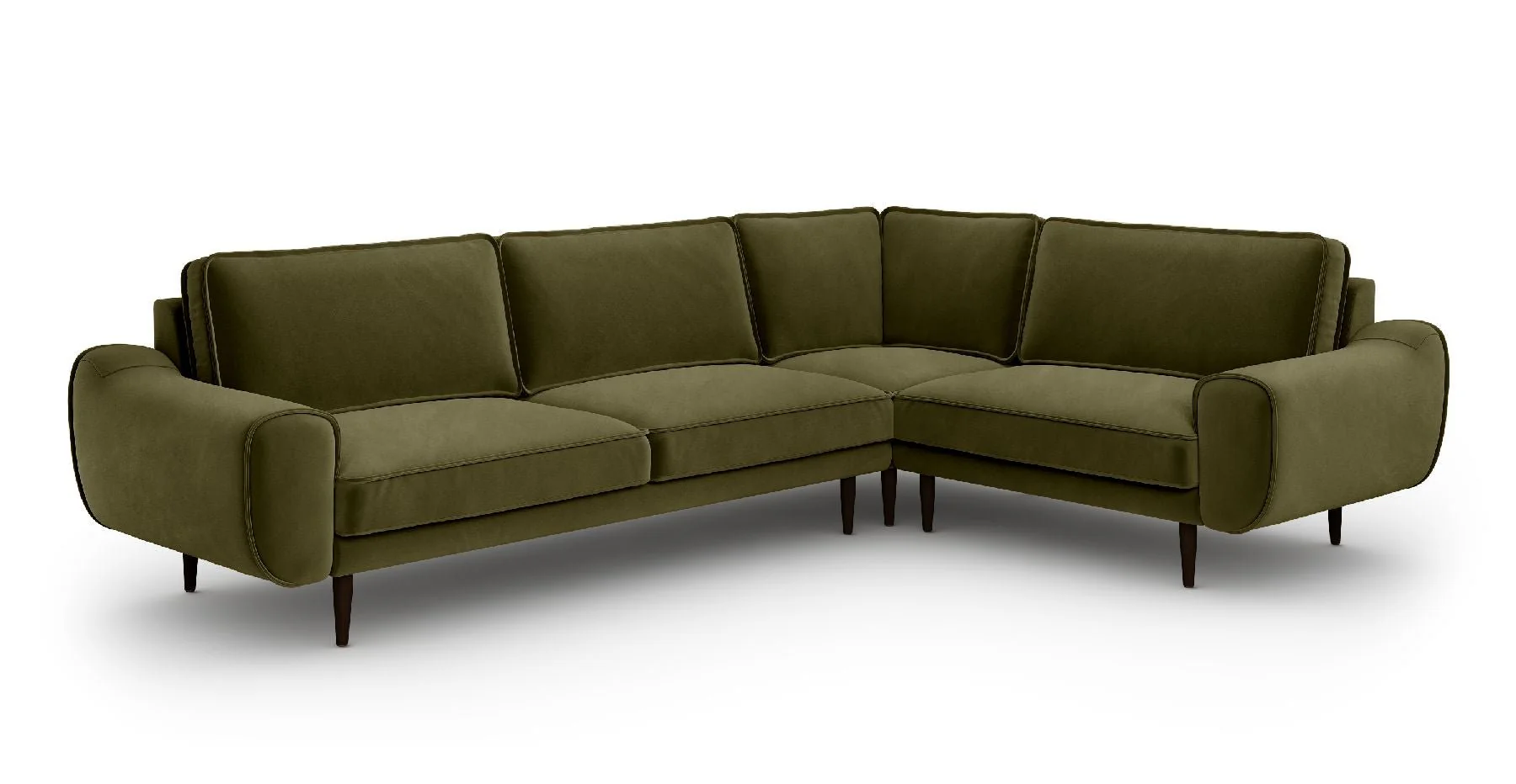 Klem 210 x 290 Köşe Ahşap Ayak - Kadife - Image 8