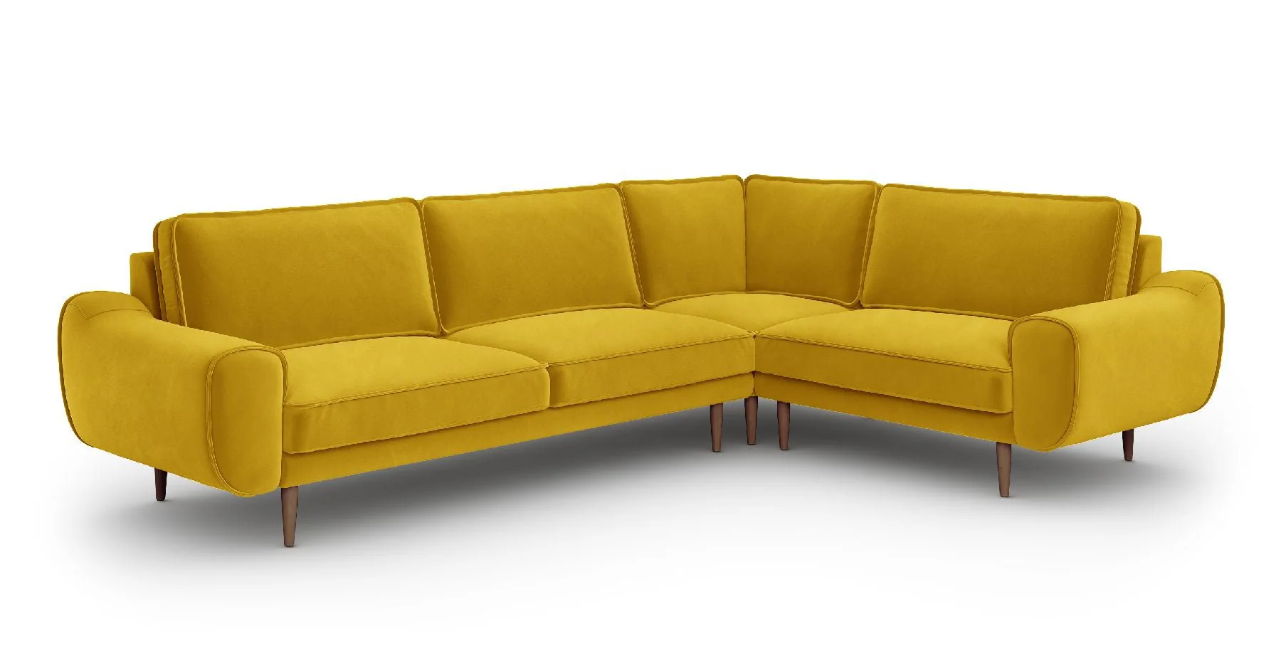Klem 210 x 290 Köşe Ahşap Ayak - Kadife - Image 9