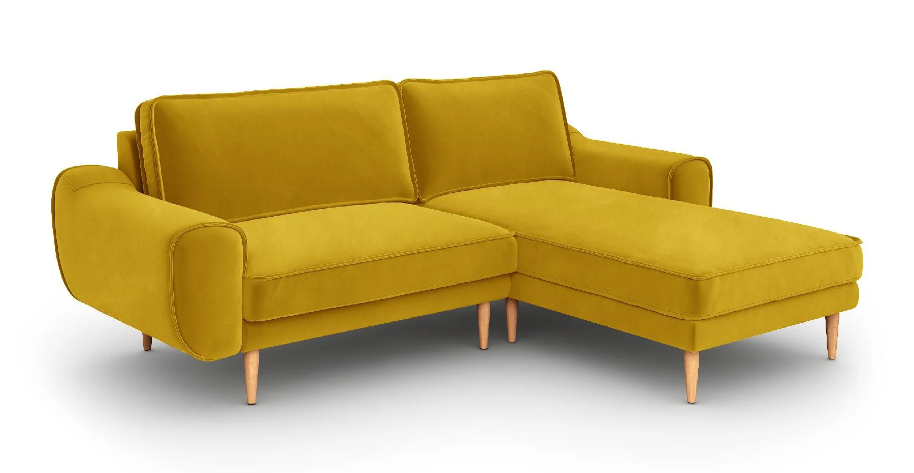 Klem 226 x 171 Köşe Ahşap Ayak - Kadife - Image 11