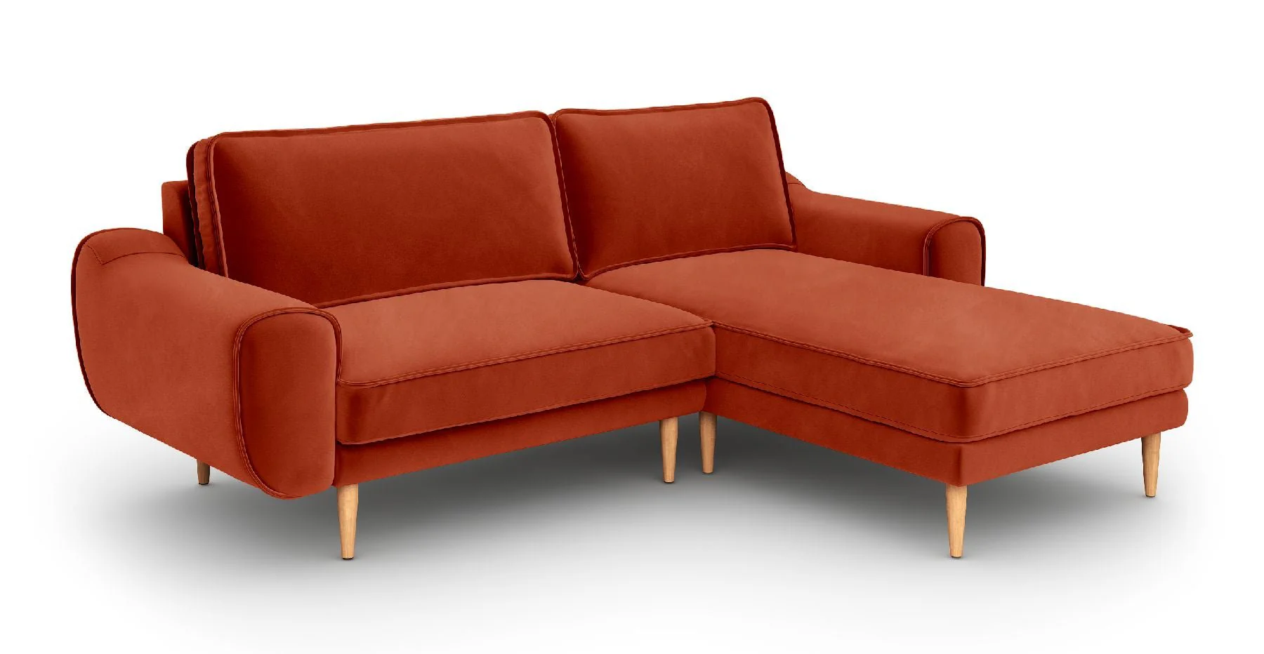Klem 226 x 171 Köşe Ahşap Ayak - Kadife - Image 13