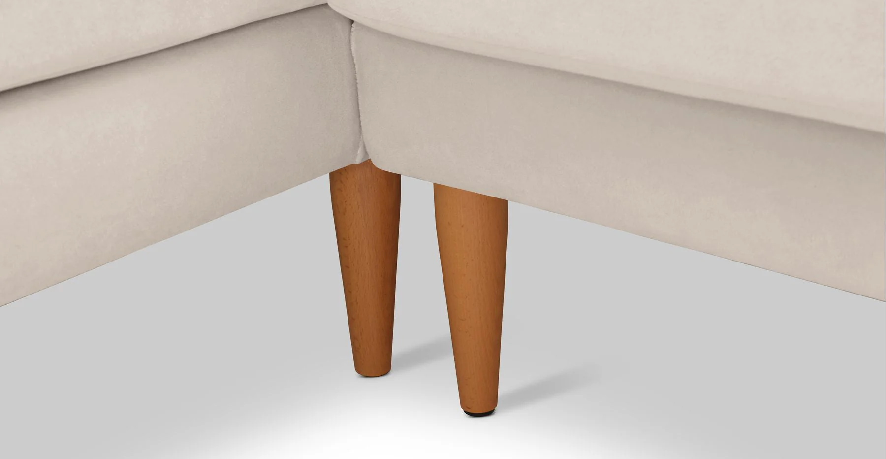 Klem 226 x 171 Köşe Ahşap Ayak - Kadife - Image 174