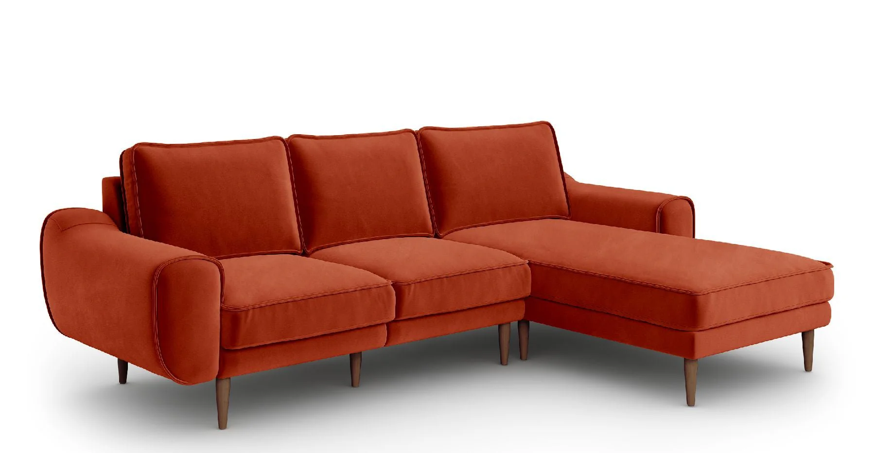 Klem 254 x 171 Köşe Ahşap Ayak - Kadife - Image 10