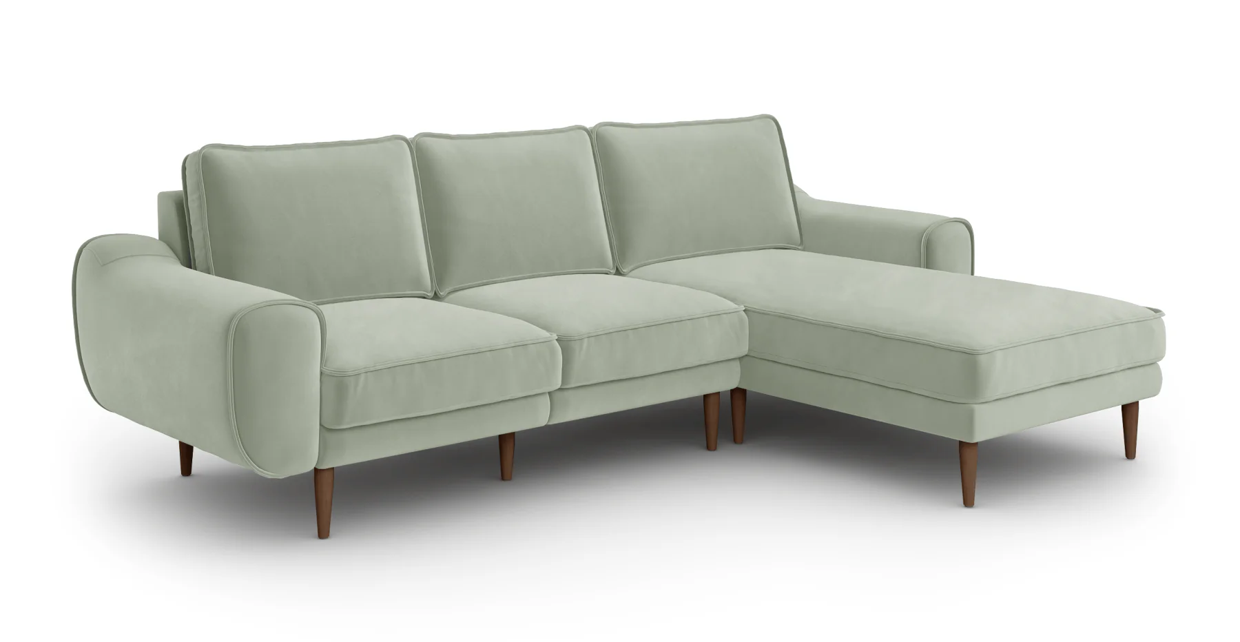 Klem 254 x 171 Köşe Ahşap Ayak - Kadife - Image 19