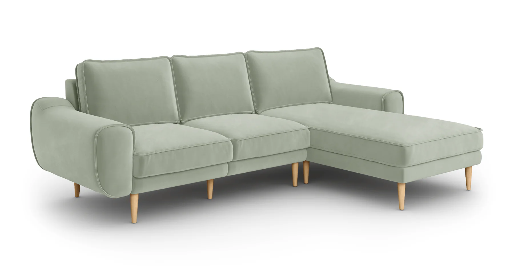 Klem 254 x 171 Köşe Ahşap Ayak - Kadife - Image 20
