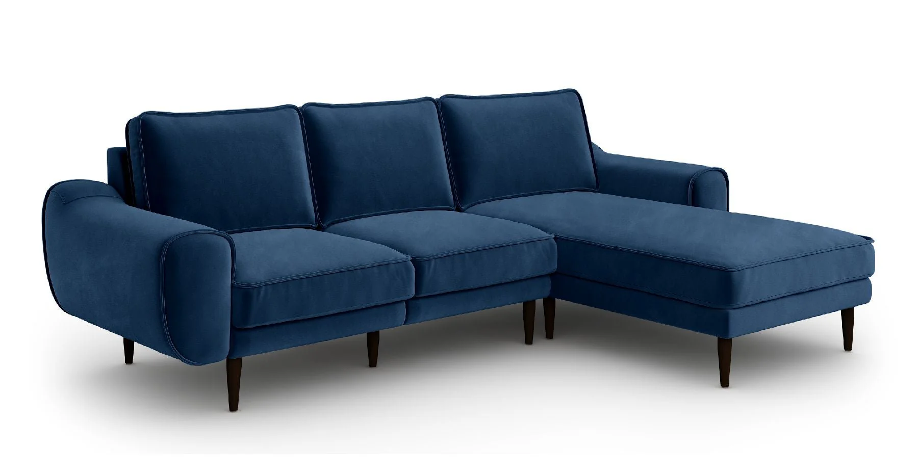 Klem 254 x 171 Köşe Ahşap Ayak - Kadife - Image 3