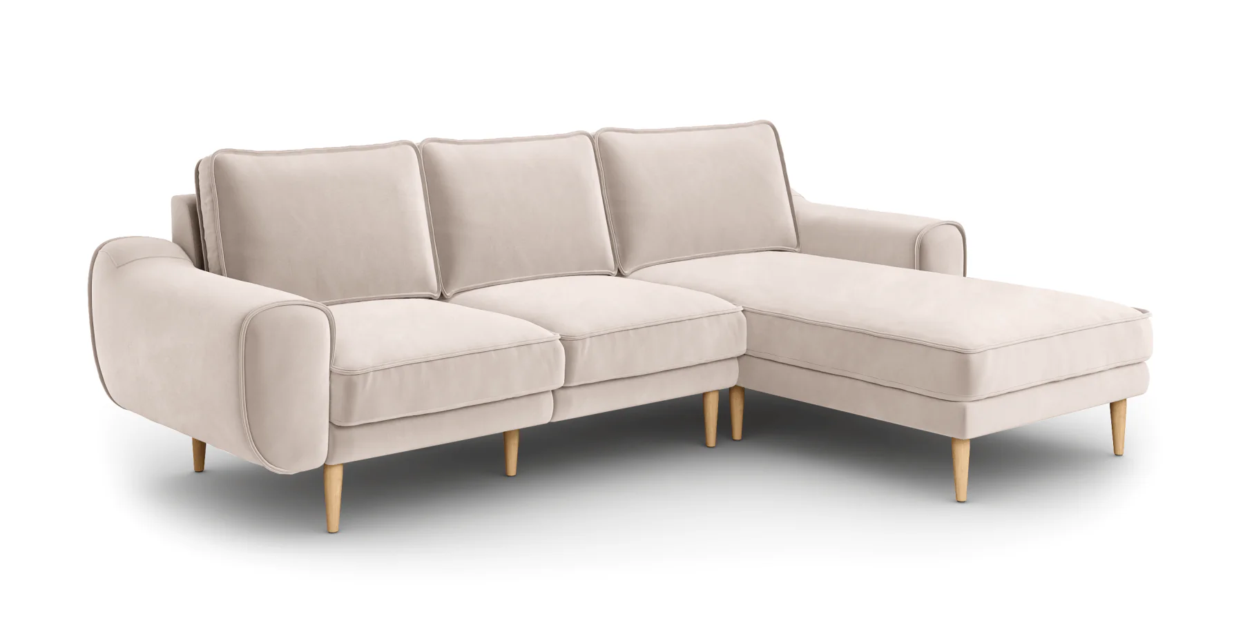 Klem 254 x 171 Köşe Ahşap Ayak - Kadife - Image 34