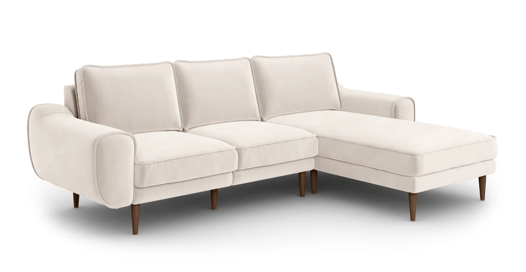 Klem 254 x 171 Köşe Ahşap Ayak - Kadife - Image 37