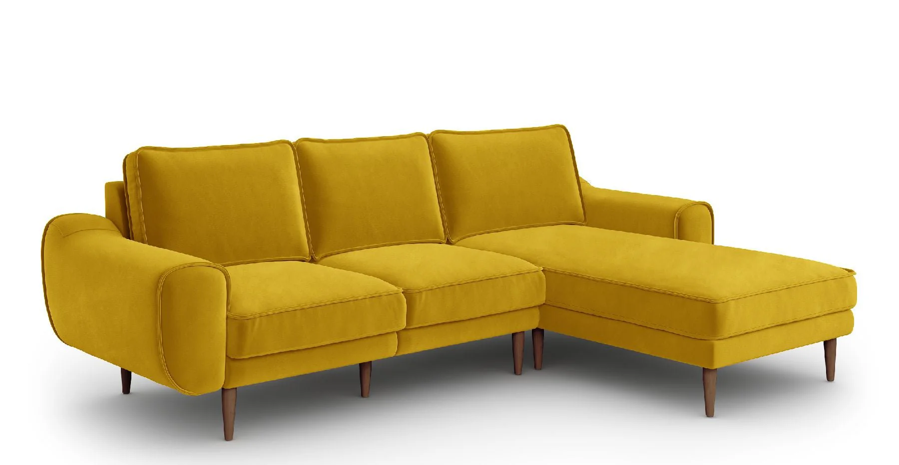 Klem 254 x 171 Köşe Ahşap Ayak - Kadife - Image 7
