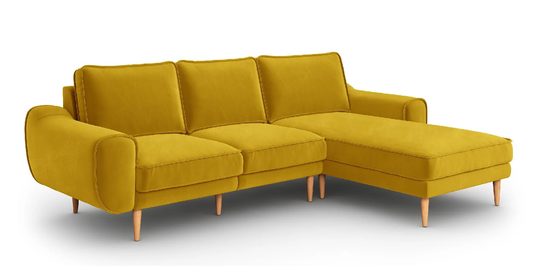 Klem 254 x 171 Köşe Ahşap Ayak - Kadife - Image 8