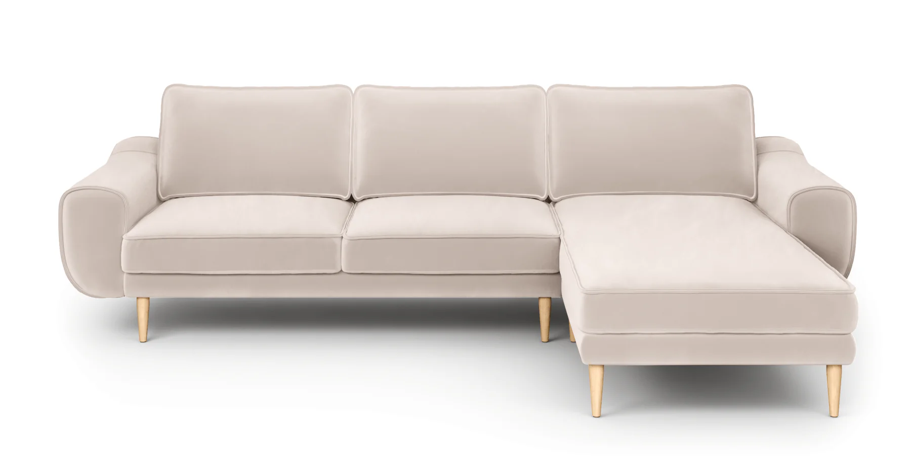 Klem 280 x 171 Köşe Ahşap Ayak - Kadife - Image 101