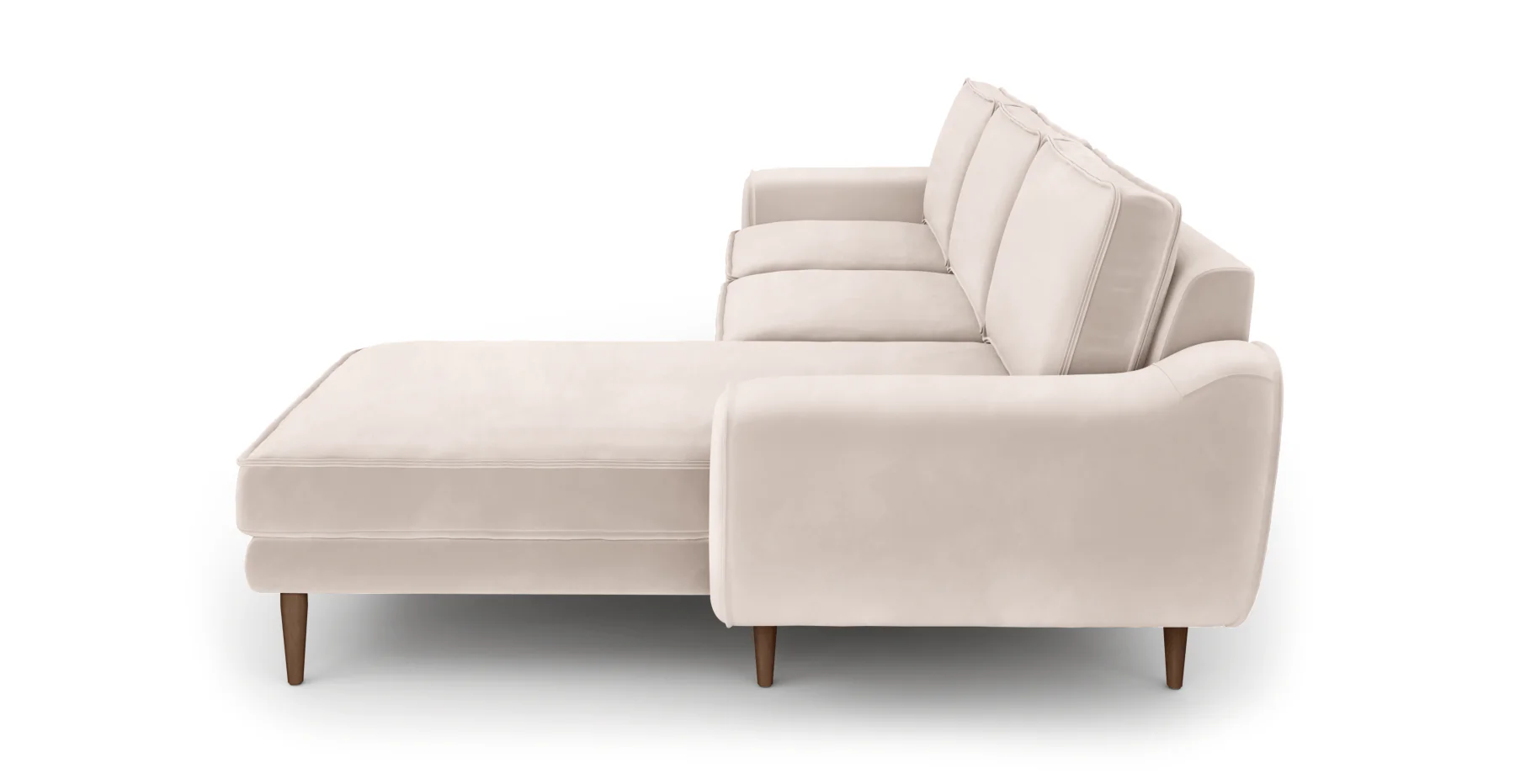 Klem 280 x 171 Köşe Ahşap Ayak - Kadife - Image 103