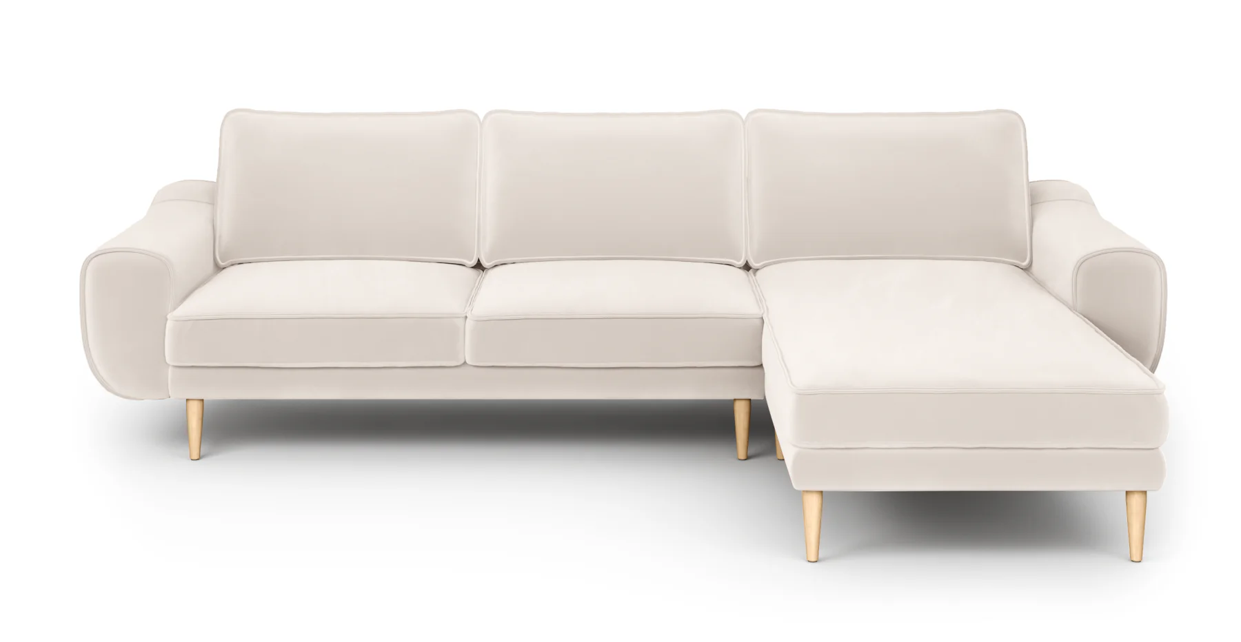 Klem 280 x 171 Köşe Ahşap Ayak - Kadife - Image 113