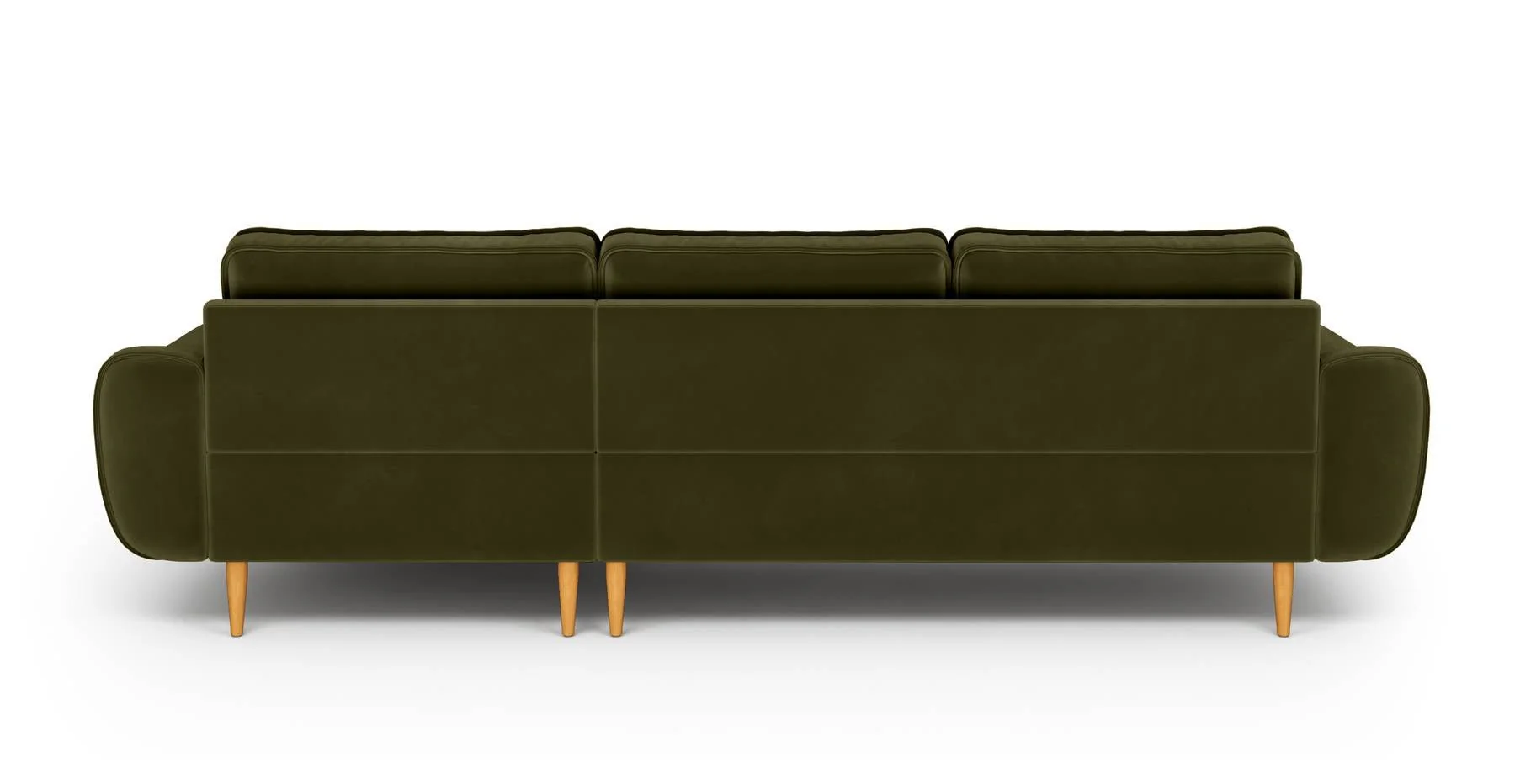 Klem 280 x 171 Köşe Ahşap Ayak - Kadife - Image 19