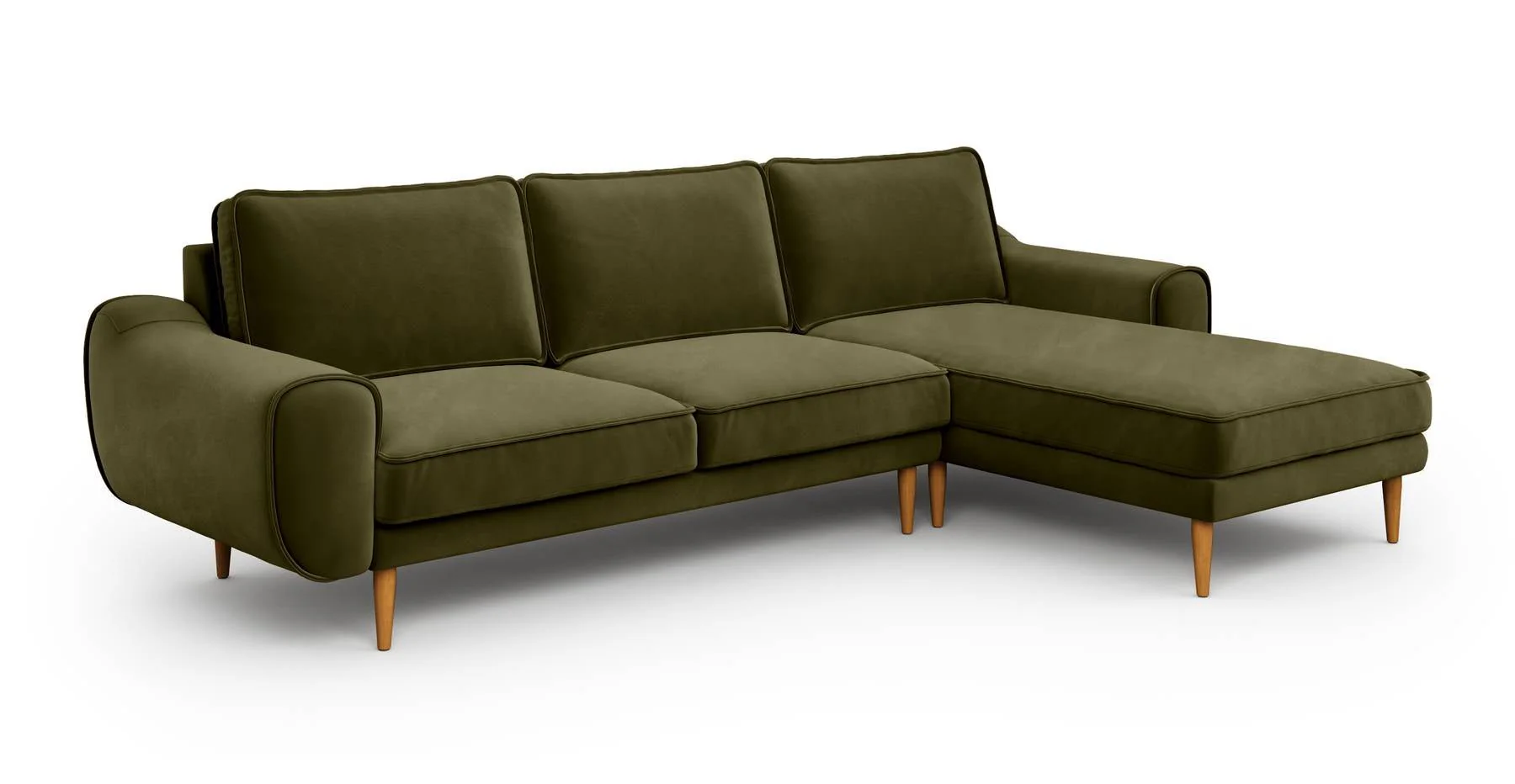Klem 280 x 171 Köşe Ahşap Ayak - Kadife - Image 22