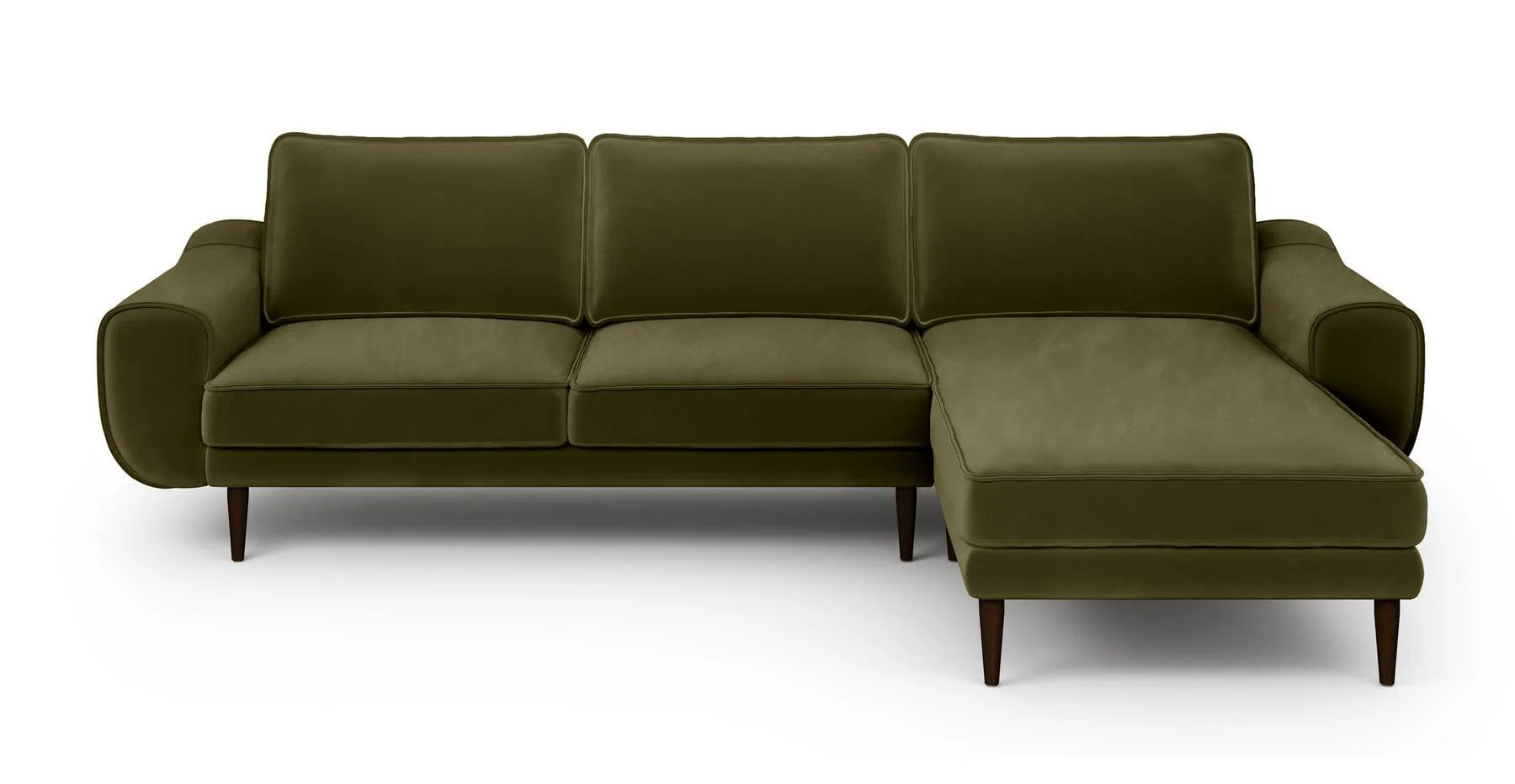 Klem 280 x 171 Köşe Ahşap Ayak - Kadife - Image 25