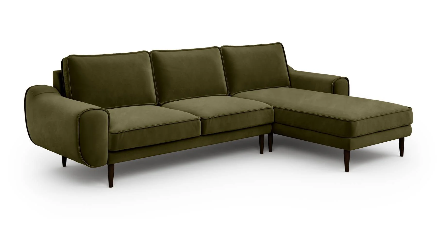 Klem 280 x 171 Köşe Ahşap Ayak - Kadife - Image 26