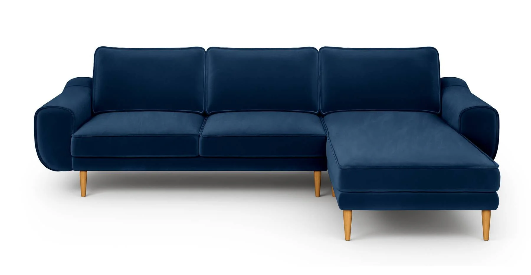 Klem 280 x 171 Köşe Ahşap Ayak - Kadife - Image 3