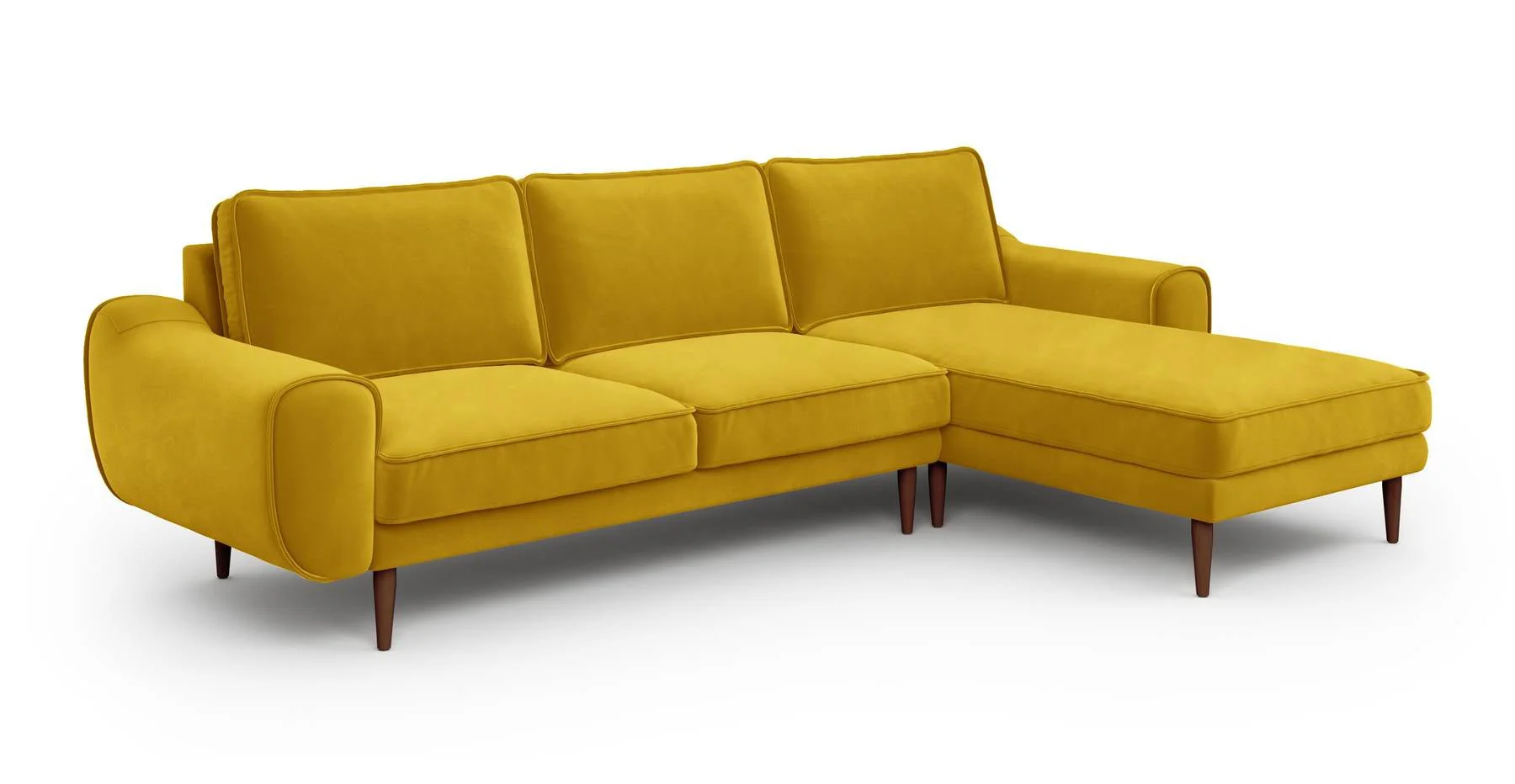 Klem 280 x 171 Köşe Ahşap Ayak - Kadife - Image 30