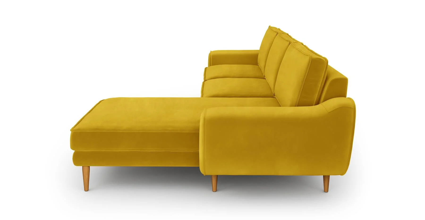 Klem 280 x 171 Köşe Ahşap Ayak - Kadife - Image 32