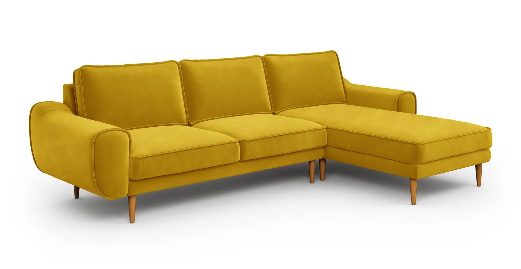 Klem 280 x 171 Köşe Ahşap Ayak - Kadife - Image 34
