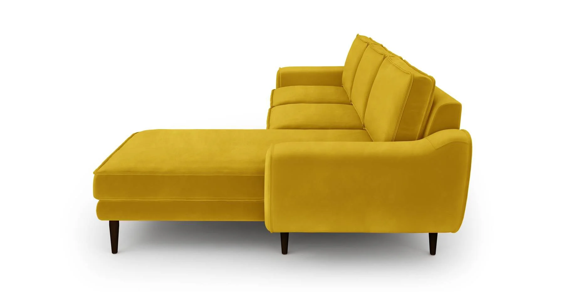 Klem 280 x 171 Köşe Ahşap Ayak - Kadife - Image 36