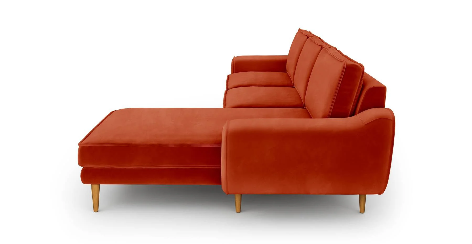 Klem 280 x 171 Köşe Ahşap Ayak - Kadife - Image 44