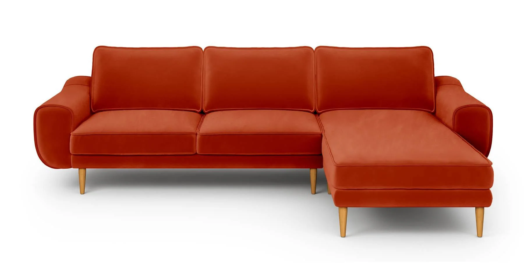 Klem 280 x 171 Köşe Ahşap Ayak - Kadife - Image 45