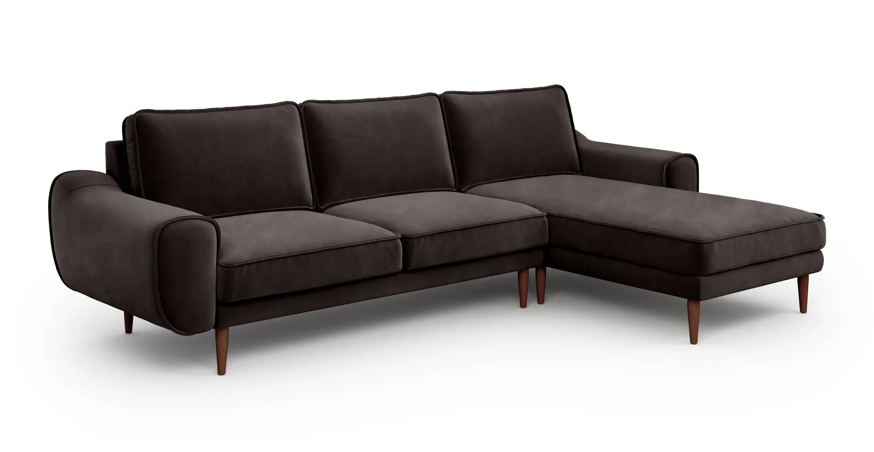Klem 280 x 171 Köşe Ahşap Ayak - Kadife - Image 54