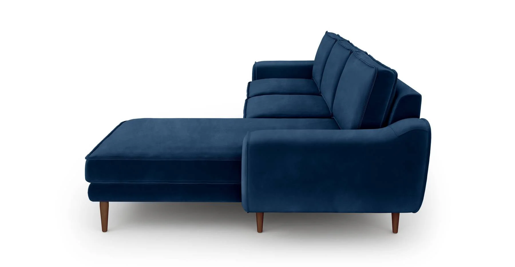 Klem 280 x 171 Köşe Ahşap Ayak - Kadife - Image 6