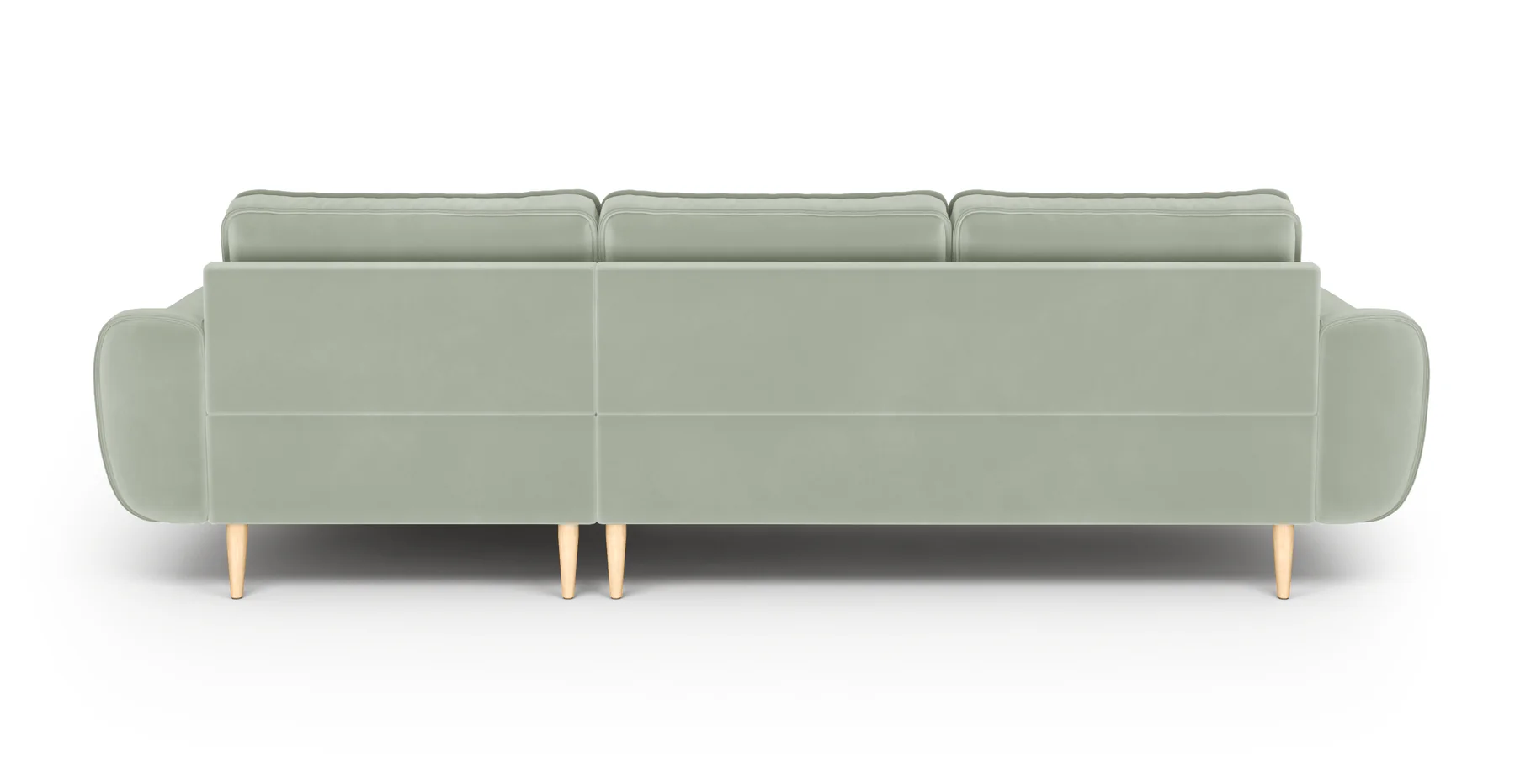 Klem 280 x 171 Köşe Ahşap Ayak - Kadife - Image 74