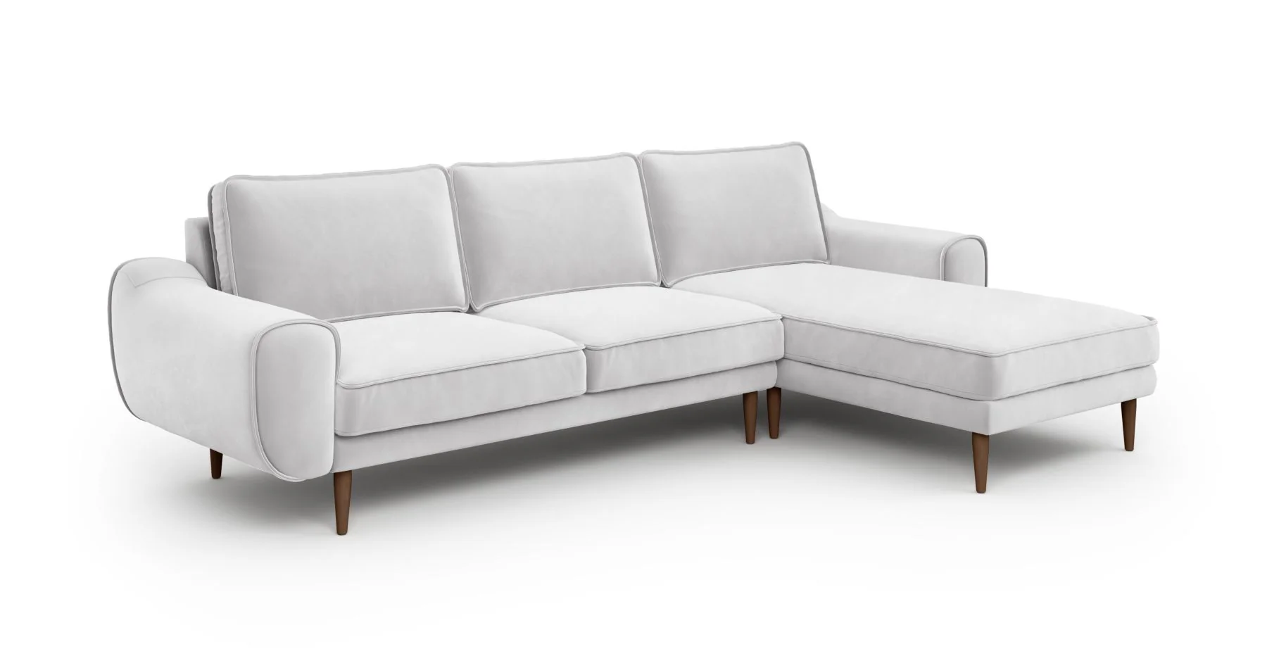 Klem 280 x 171 Köşe Ahşap Ayak - Kadife - Image 75